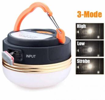 3 Modus Usb Opladen Camping Lichten 5LED Outdoor Tenten Licht Emergency Zaklamp Voor Mobiele Telefoon Opladen Met Magneet #1025