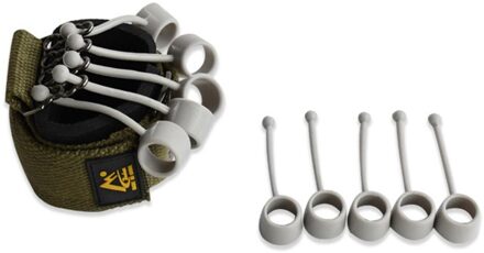 3 Niveaus Weerstand Bands Hand Grip Set Strengthener Sporter Kit Vinger Brancard Versnellen Revalidatie 20/40/60lbs groen