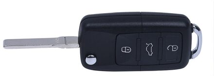 3 Opvouwbare Shell Knoppen Voor Sleutel Afstandsbediening Volkswagen Vw Beetle Bora Golf Passat Skoda Flip Fob Box