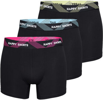 3-pack boxershorts heren Zwart - L