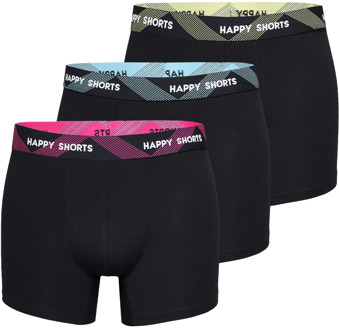 3-pack boxershorts heren Zwart - M