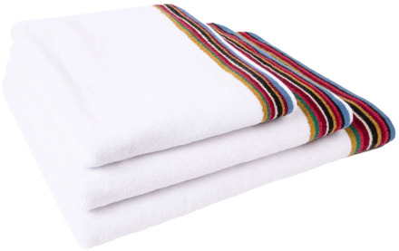 3-Pack Handdoekenset PS By Paul Smith , White , Unisex - ONE Size