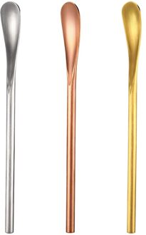 3 Pack Koffie Roer Stok Cocktail Theelepel Drink Roer Lepel Met Korte Handvat Geschikt Voor Bar Home Office