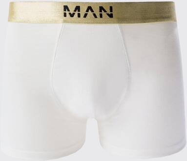 3 Pack Man Dash Gold Waistband Boxers In Multi, Multi - L