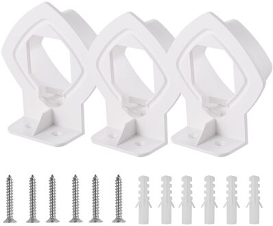 3 Pack White Wall Mount Bracket Stand Houder voor Linksys Velop Tri-band Hele Home WiFi Mesh Systeem 3stk
