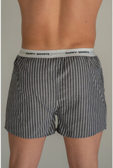 3-pack wijde boxershorts heren blauw gestreept meeuwen print Veelkleurig - XXL