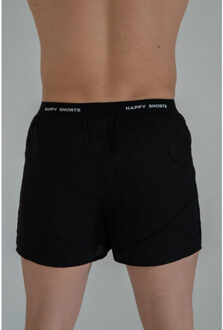 3-pack wijde boxershorts heren zwart pelikaan print blauw Veelkleurig - XXL