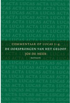 3-pak Commentaar op Lucas - Boek Jos de Heer (9492183668)