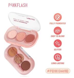 3 Pan Eyeshadow - 11 Colors #PK02