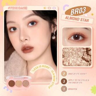 3 Pan Eyeshadow - BR03 #BR03 - 3g
