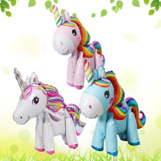 3 Pcs Aluminium Folie Ballonnen 3D Stereo Cartoon Ballonnen Party Stand Ballonnen Birthday Party Bruiloft Decoratie (