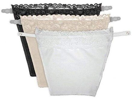 3 Pcs Anti Peep Onzichtbare Beha Kant Trim Metalen Snap-Sluiting Comfortabele Anti Peep Onzichtbare Beha Protector