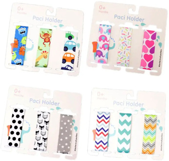 3 Pcs Baby Pacifier Clip Pacifier Chain Dummy Clip Nipple Holder Soother Holder P31B