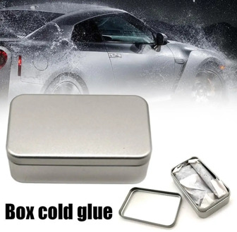 3 PCS Dent Repair Cold Glue Boxed Free Sheet Dent Repair Tool Boxes Car Collision Boxed Cold Metal Car Tooth Car Dent Remover