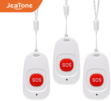 3 Pcs Draadloze Sos Noodknop Alarm Thuis Alarmsysteem Paniekknop Alarm Sensor 433 Mhz Voor PS85 Security Alarm systeem