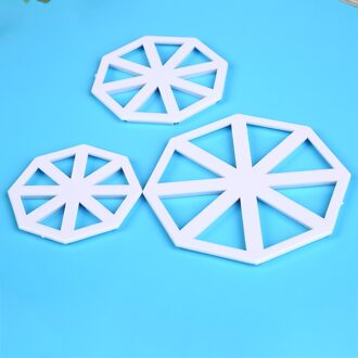 3 Pcs Driehoek Diy Fondant Taart Bakvorm Keuken Pastry Tool Roosteren En Pasta Snijden Sterven