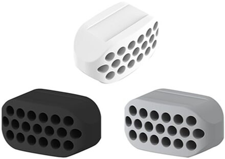 3 Pcs Jaw Exerciser Kaaklijn Trainer Kaak Training Gezicht Steviger Dubbele Kin Exerciser Ball Jawrsize Lijn Chew Bal Workout Spier