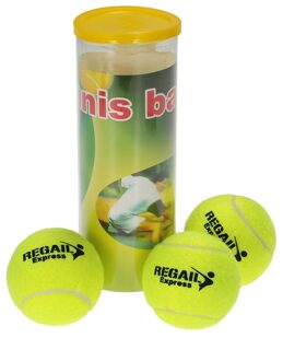 3 Pcs/Kan Tennis Training Bal Praktijk Hoge Veerkracht Training Duurzaam Tennisbal Beginners Concurrentie Training Ballen