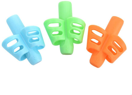 3 Pcs Kinderen Schrijven Potlood Houder Leren Pen Aid Grip Houding Correctie