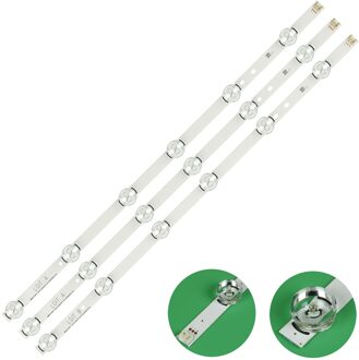 3 Pcs Led Strip Voor Lg 32 ''59 Cm 32LB550U LV320DUE 32LF5800 32LB5610 32LB550B 32LB580 32LB5600-UZ Innotek Drt 3.0 tv
