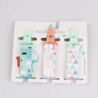 3 Pcs/Set Baby Pacifier Clips Pacifier Chain Dummy Clip Nipple Holder For Nipples Children Pacifier Clip Soother Holder attache