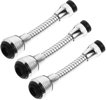 3 Pcs Sink Sproeier Attachment Beweegbare Keuken Draaibaar Tap Hoofd Nozzle