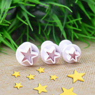 3 Pieces Column Making Tools Cake Molds Chocolate A Variety Of Shapes Cookie Fondant Cutter Baking Cupcake Decorating Tools