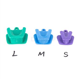 3 Pieces Dental Mond Prop Bijtblok Kussen Dental Supply Opener Oprolmechanisme Large Medium Small L-M-S