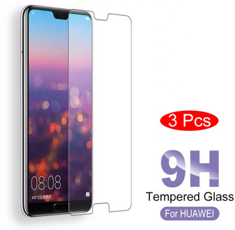 3 Pieces Protective Tempered Glass On The For Huawei P20 Lite Pro Screen Protector Protect 2 Pcs Glass For Huawei P20 Pro Film