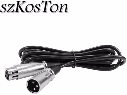 3-pin XLR Male naar XLR FEMALE Kanon Kabel Cord voor Condensator Microfoon Professionele bm 800 Studio Microfoon bm-800 mikrofon