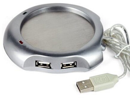 [[3] Poort Bureau Kantoor Usb Koffie Kop Mok Warmer Heater Stand Houd Drankje Warm [3]