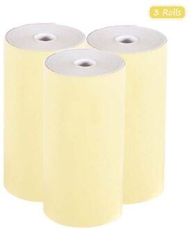 3 Rollen Thermisch Papier Roll 57*30Mm Duidelijke Afdrukken Voor Peripage A6 Pocket Thermische Printer Voor Paperang P1/P2 Mini Photo Printer size3
