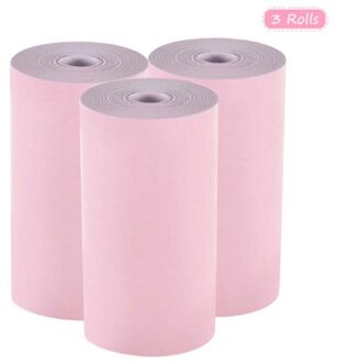 3 Rollen Thermisch Papier Roll 57*30Mm Duidelijke Afdrukken Voor Peripage A6 Pocket Thermische Printer Voor Paperang P1/P2 Mini Photo Printer size4