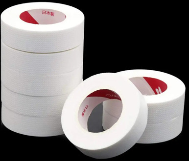 3 Rolls Japanese 9M Eyelash Extension Medical Tape Under Eye Patches White Paper Isolation Lashes Patch