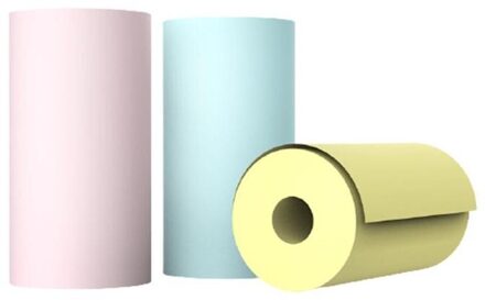 3 Rolls Peripage Mini Draagbare Pocket Thermische Photo Printer Sticker Papier Afdrukken Papierrol Papel Fotografico Para Impresora