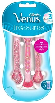 3 scheermesjes - design edition