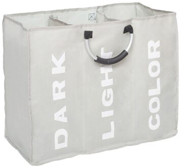 3 Sectie Opvouwbare Waterdichte Wasmand Met Handvatten Oxford Wassen Kleding Huishoudelijke Multifunctionele Opbergtas 2