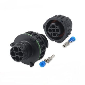 3 Sets DJ3043Y-2.5 4 Pin Way Ronde A7 Kilometerteller Snelheidssensor Plug Mannelijke Of Vrouwelijke Auto Sealed Connector 1-967402-1 1-967325-1