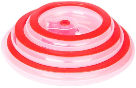 3 Sets Van Verse Kom Cover Magnetron Speciale Vacuüm Afdichting Deksel Keukengerei Kookpot Silicone Stretch Kom Cover