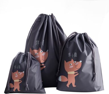 3 Size Quilt Opbergtas Waterdichte Houder Cartoon Dier Gedrukt Moving Verpakking Thuis Decoratieve Kant-Up Organizer Reistassen