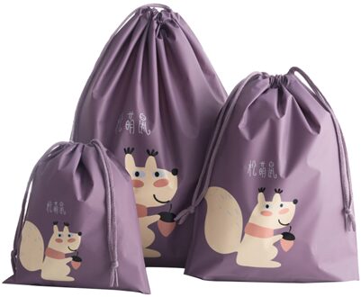 3 Size Quilt Opbergtas Waterdichte Houder Cartoon Dier Gedrukt Moving Verpakking Thuis Decoratieve Kant-Up Organizer Reistassen