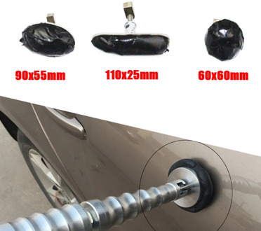 3 Sizes Car Paintless dent repair tool Zinc alloy Glue Puller Tabs with Cold glue direct replacement