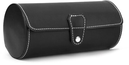 3 Slots Horloge Dozen Opbergdoos Chic Draagbare Reizen Roll Afneembare Display Case Horloge Pouch Houder Voor Horloges Accessoire StyleB