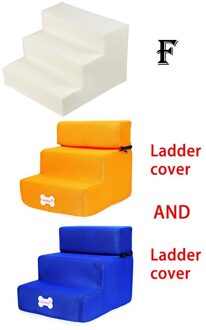 3 Stappen Mesh Huisdier Antislip Bodem Trappen En Ladder Cover Combinatie Hond De Deur Huisdier Deur Дверь Для кошки Hond Oprit F