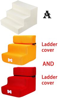 3 Stappen Mesh Huisdier Antislip Bodem Trappen En Ladder Cover Combinatie Hond De Deur Huisdier Deur Дверь Для кошки Hond Oprit