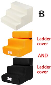 3 Stappen Mesh Huisdier Antislip Bodem Trappen En Ladder Cover Combinatie Hond De Deur Huisdier Deur Дверь Для кошки Hond Oprit