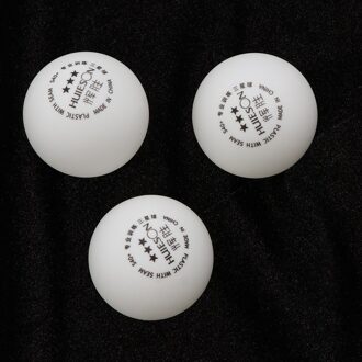 3-Ster 40 + Mm Wit Tafeltennis Ballen, Geavanceerde Pong Bal-Set Van 3