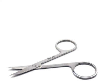 3 Stks Functionele Cuticle Schaar Pedicure Glad Rvs Nagels Gebogen Schaar Wenkbrauw Neus Tondeuse Wimper Schaar