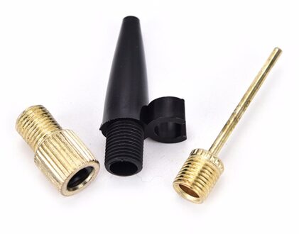 3 Stks/pak Fiets Opblazen Naald Pin Nozzle Voetballen Basketbal Soccers Bal Luchtpomp