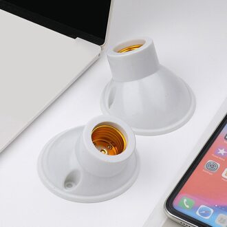 3 Stks/partij Geneigd Platte Lamphouder E27 Lamphouder Gloeilamp Socket Houder Adapter